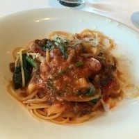 リストランテ･ヒロ チェントロ 丸ビル店 - 広島の峠下牛とちぢみほうれん草のスパゲティーニ