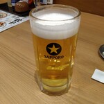 酒場伸輔 山形站前大通店 - 生ビール