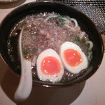 焼肉・ホルモンこそっと - 特製かすうどん