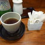 Tonkatsu Suzunoya - 食後にはお茶の差し替えとつまようじが出てきます！