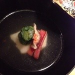 鮨 さかい - 2015　１月　博多のお雑煮　もち抜き