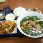 台湾料理明宴 - 酢豚定食980円