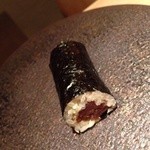 鮨 さかい - 2015　1月　かんぴょう巻　〆