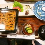 川勝 - うなぎ定食 特上