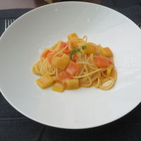 TRATTORIA CREATTA - パスタ：パプリカとリコッタ・チーズのスパゲッティ3