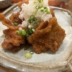 赤坂ごはん 山ね家 - 旨辛ダレの唐揚げ(定食)