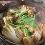 森の農 - ボタン鍋