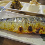 朝定食「塩サバ定食」