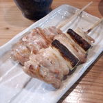 Yakitori Suga - (左から)み、はさみ、各１６０円