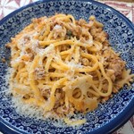 GRAPEREPUBLICINC. VINERIA SALONE - サルシッチャと蓮根のトマトソース