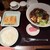 野方餃子 - 料理写真:麻婆麺と餃子3ヶ半ライス付き 1330円(税込1463円)
