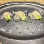 entre nous - トラフグのカルパッチョ