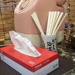 お好み焼き はやし - ピンク電話
