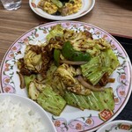 餃子の王将 - 安定して旨い回鍋肉。