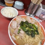 天天,有 - ご飯とニラトッピング