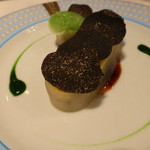 モナリザ - ２０１５年１月「１８周年記念メニュー」ホタテ貝とトリュフのグラタン