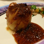 モナリザ - ２０１５年１月「１８周年記念メニュー」メインを変更＝牛肉とフォアグラの包み