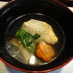 花むら - お椀は鯛の潮汁