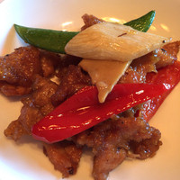 東天紅 上野店 - 豚肉と野菜の豆豉炒め