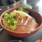 ドライブイン 灘 - ✅イカ&カンパチ&ネギトロ丼¥2.000くらい