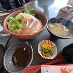 ドライブイン 灘 - ✅イカ&カンパチ&ネギトロ丼¥2.000くらい