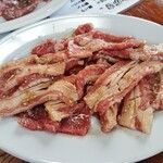 大将 - 料理写真:「カルビ定食」のお肉(写真は2人前)