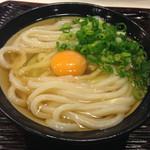 うどん 丸香 - かけ月見うどん