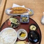和食処 一歩芽 - 大海老フライ定食