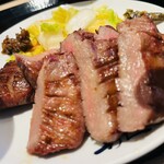 牛たん炭焼利久 - 料理写真:牛たん極定食 4枚8切