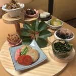 和ダイニングみつ橋 - おばんざい盛り合わせ