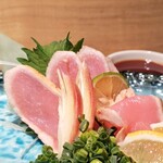 日本橋 逢鳥 - 大山鶏胸肉のたたき