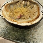 鮨みやもと - ホッキ貝とカラスミのリゾット風
