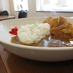 Karenojunya - ﾚﾃﾞｨｽｰｶﾚｰ400円＋豚カツ3個300円＝700円