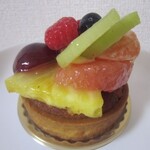 ル・ジャルダン・ブルー - ジャルダン・オ・フリュイ後ろ側より