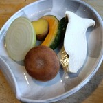 北のランプ亭 - 野菜盛り焼　550円
