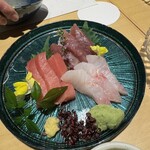 和と酒 ろせと - 刺し盛り3種