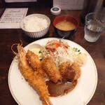 洋食SAEKI - ミックスフライランチ