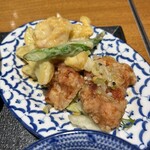 あんかけ焼そば 陳麻婆豆腐 STORM - エビマヨと油淋鶏