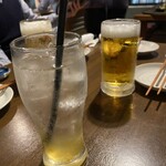 海鮮酒場 魚波 - お気に入りのゆず蜜サワー