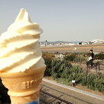 カフェ・ド・ハナハナ - ソフトクリーム ￥300