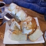 喫茶 cloak - シナモンハニートースト♡350円♪