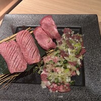 薩摩 牛の蔵 吉祥寺店 - タン3種盛り