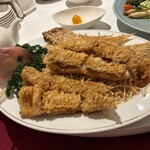 福新楼 - 甘鯛の姿ウロコ揚げです。