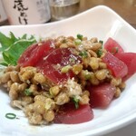 海鮮処 横手屋 - まぐろ納豆