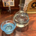 福家 - 日本酒は、冷酒徳利に正一合