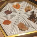 最飛Hidagyu Shabusukiya 馬喰一代 名古屋WEST - 前菜盛り合せ