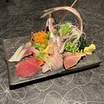 海鮮居酒屋WASABI - 刺身5点盛り+1