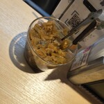 マダム・カリー - 卓上の福神漬け。