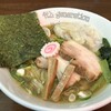 4代目松屋食堂 - 期間限定麺２種のワンタン入りラーメン＋麺大盛り