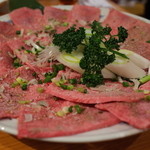 炭焼 金竜山 - 上タン塩 @3,000円×5 2015.1.1x 